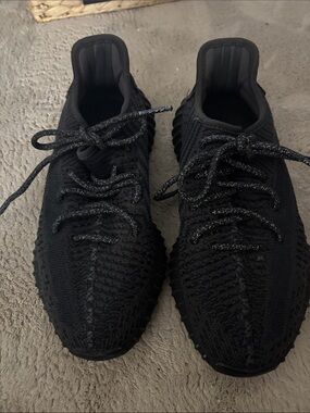 Authentic yeezy Boost Sneakers in Black